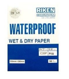 Riken C35P Wet and Dry Sheets 180 Grit 50pk