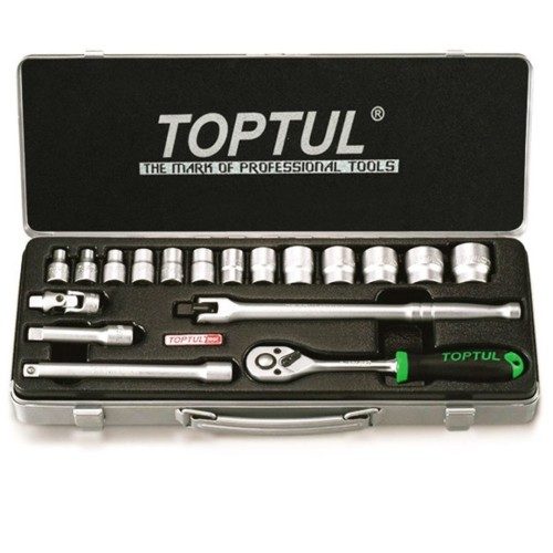 TOPTUL 3/8 Socket Drive 6PT Metric Set