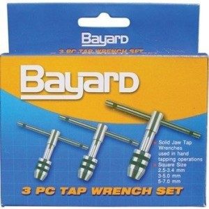 Tee Handle Tap Wrench 3PC