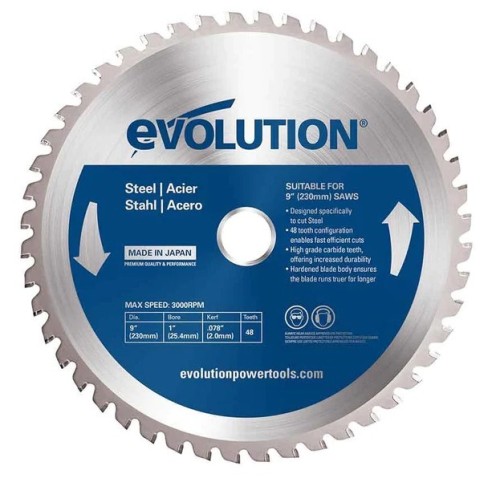 210mm Steel Cutting Saw Blade