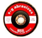 Ceramic Flap Disc 125mm x 22mm F/G C120 Grit
