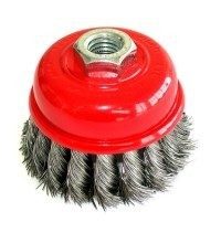 Wire Cup Brush S/S 75 x Multi Bore